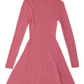 Zara Dame Jumper Dress UK 8 Small Pink Viscose