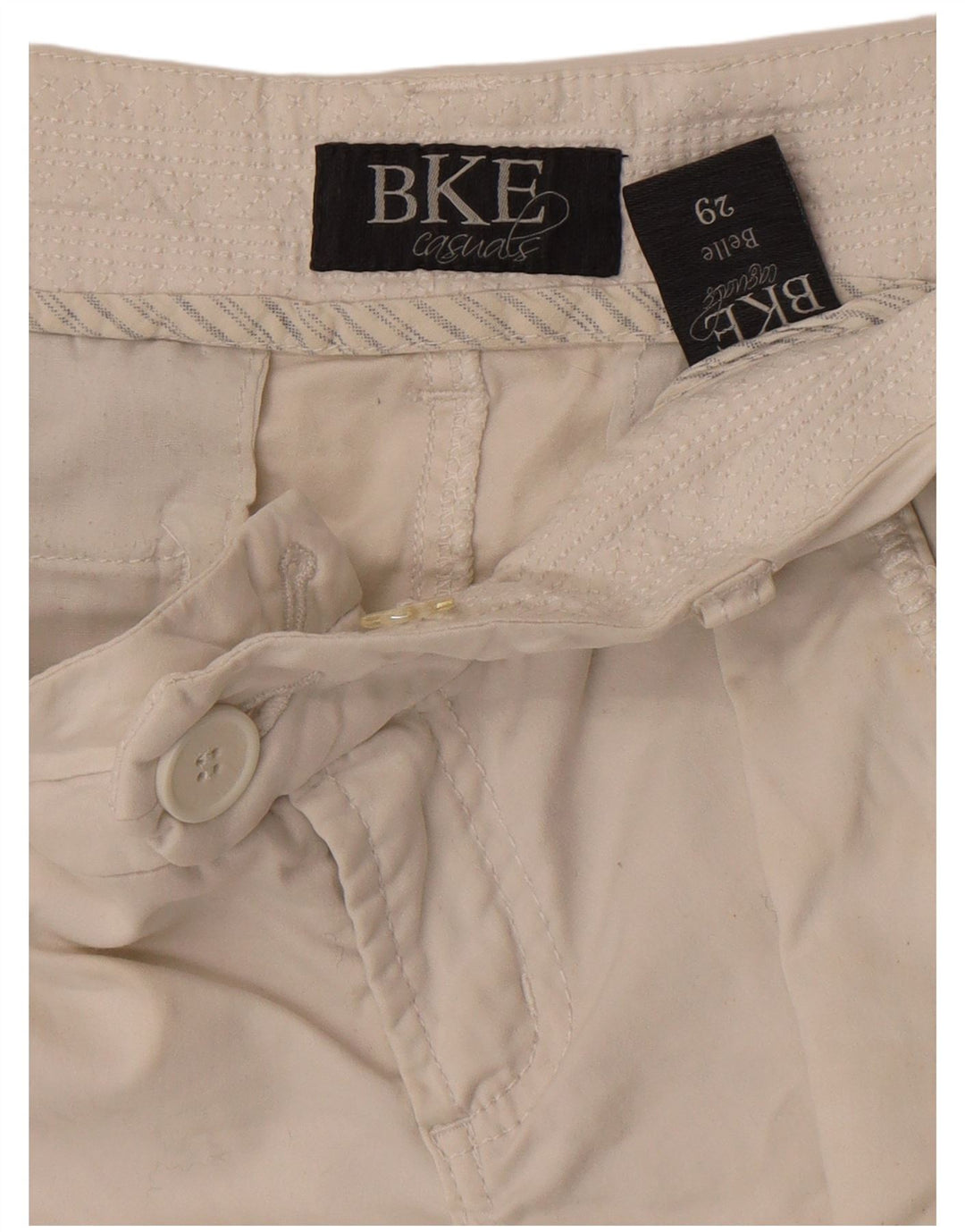 BKE Chino Shorts til kvinder W29 Medium Beige Bomuld