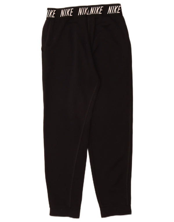 Nike Girls Dri Fit træningsdragt Bukser Joggers 12-13 år Large Sort