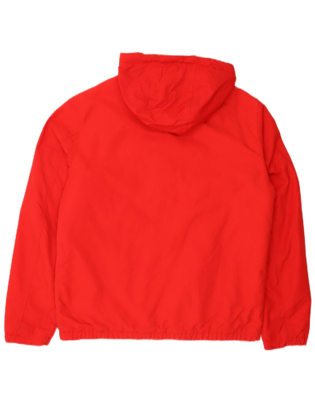 Benetton Herre Hooded Bomber Jacket UK 38 Medium Red Sports