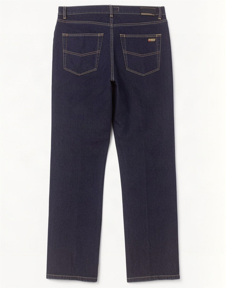 Blaklader Straight Jeans til mænd W34 L32 Marineblå Bomuld