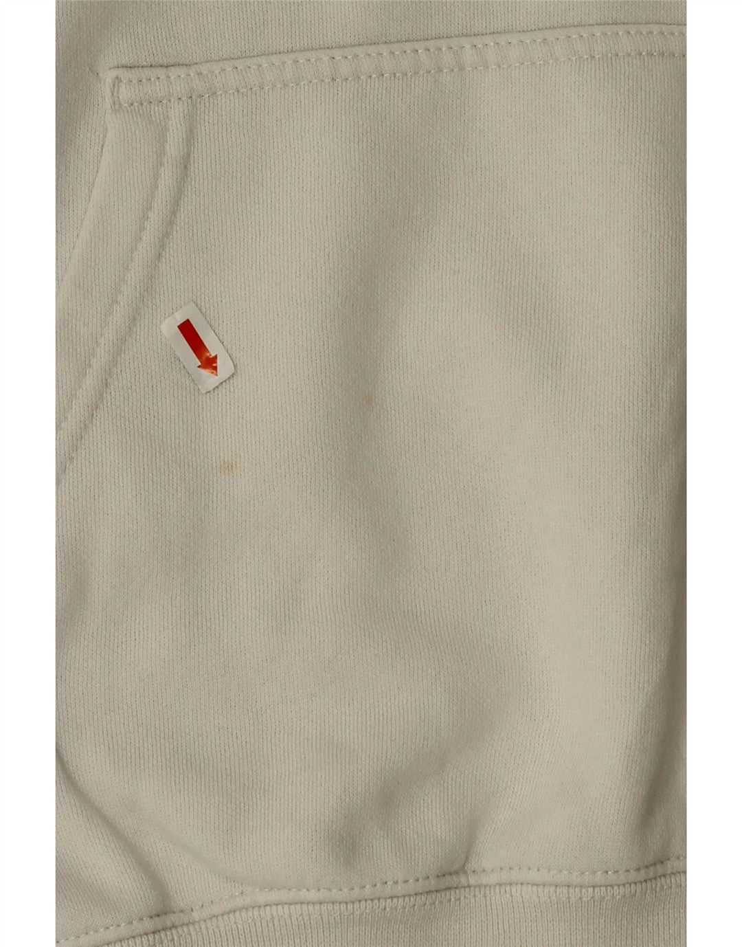 Champion Dame Oversized Hoodie Jumper UK 10 Small White