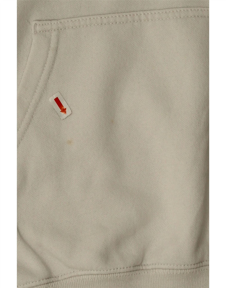 Champion Dame Oversized Hoodie Jumper UK 10 Small White