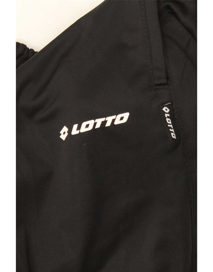 Lotto Dame træningsdragt Bukser Joggers UK 16 Large Black Polyester