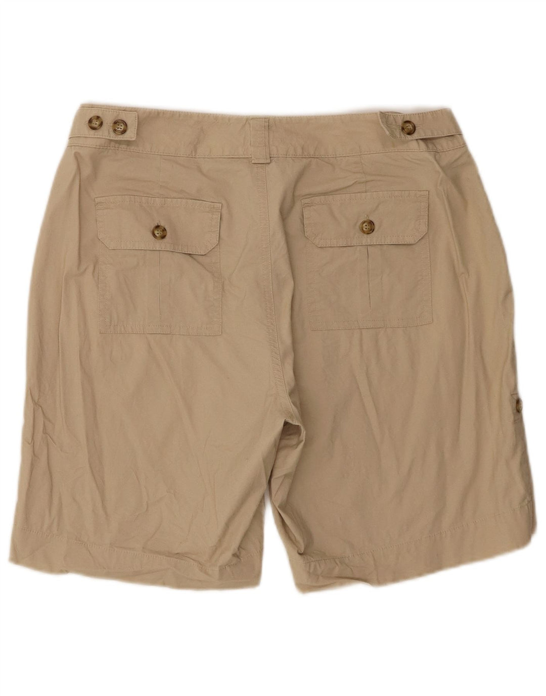 Dockers Chino Shorts til kvinder US 8 Medium W30 Beige Bomuld