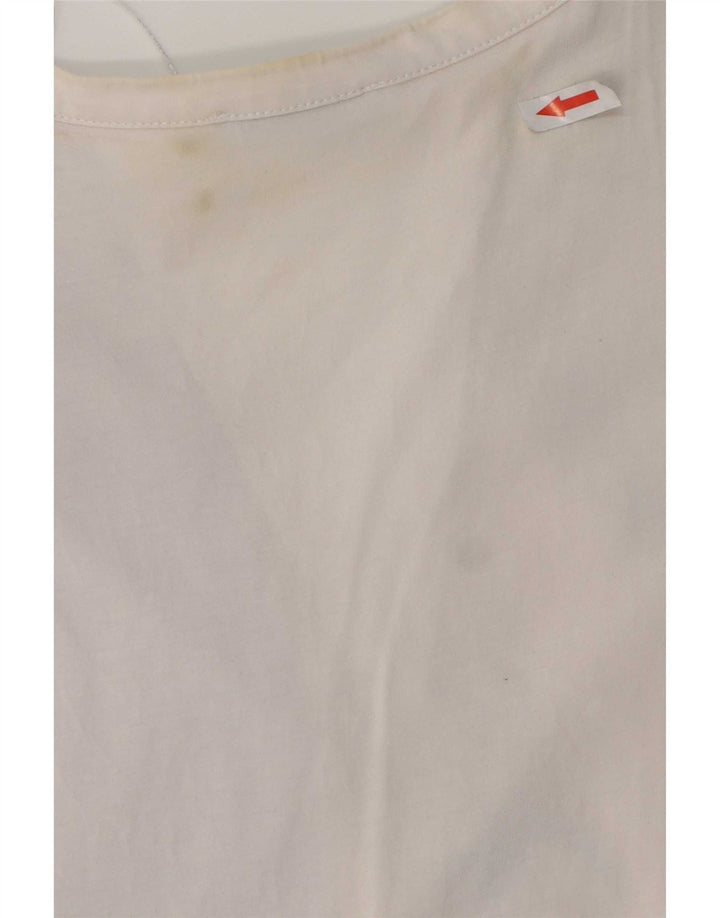 Zara Womens Oversized Shift Dress UK 10 Small White Colourblock