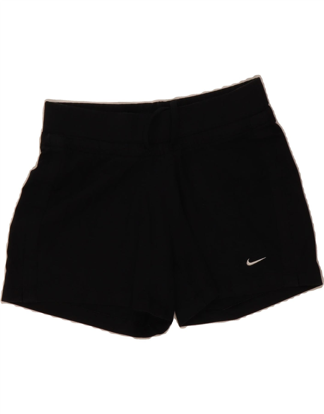NIKE Womens Sport Shorts UK 12 Medium  Black Cotton Vintage Nike and Second-Hand Nike from Messina Hembry 