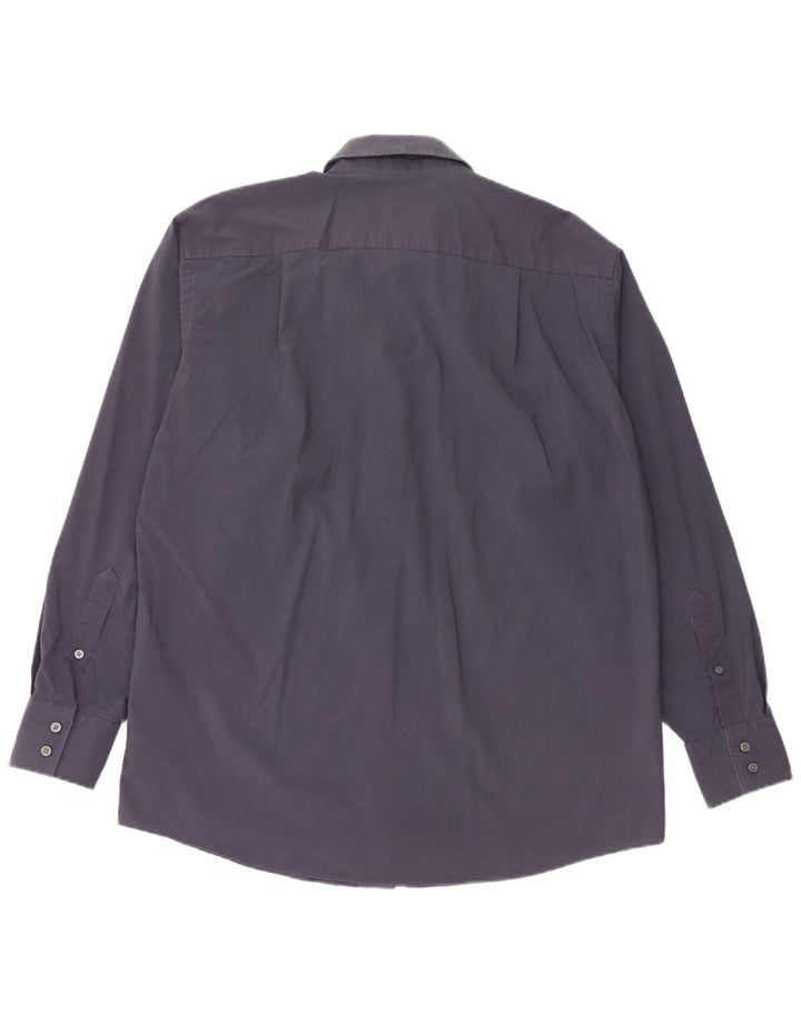 CALVIN KLEIN Herreskjorte str. 42 16 1/2 Large Marineblå Bomuld