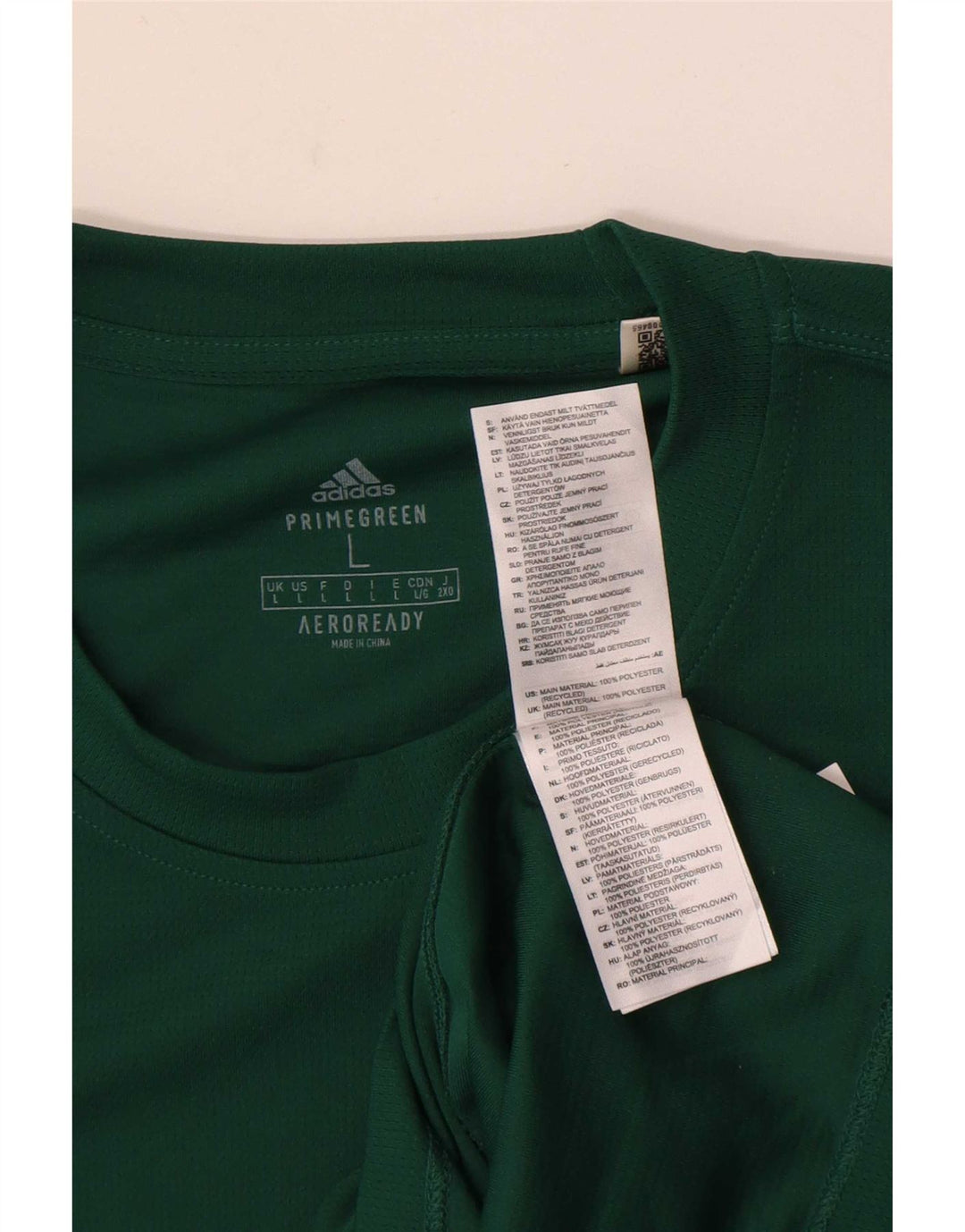 Adidas Herre Aeroready T-Shirt Top Stor Grøn Polyester