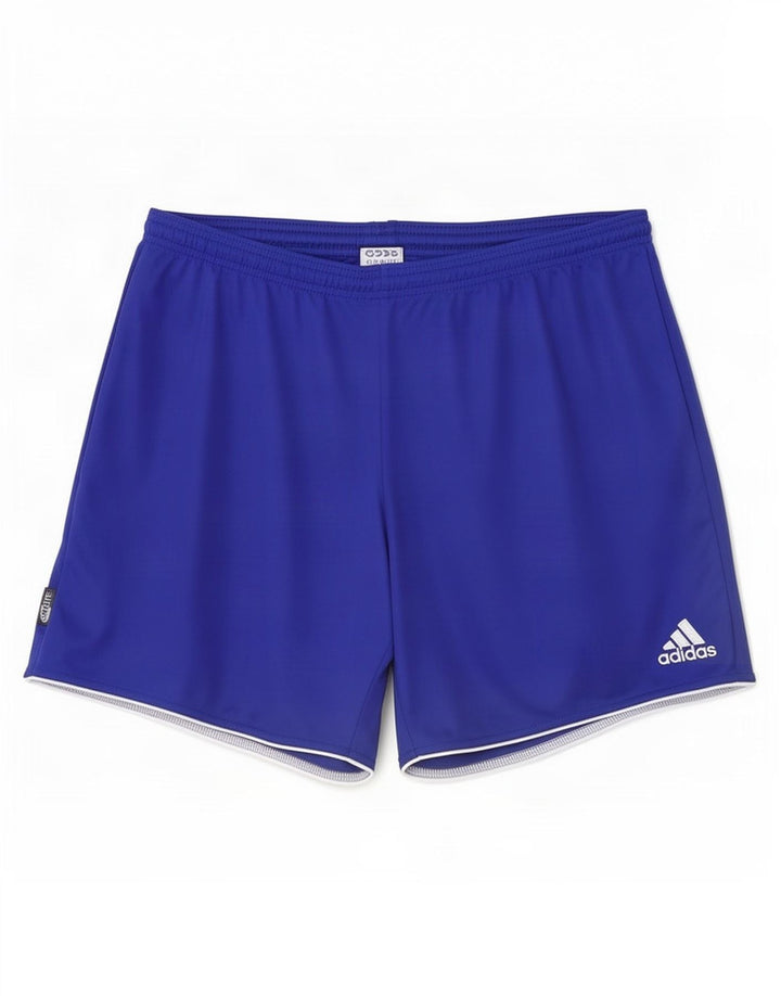 Adidas Herre Climalite Sportshorts Store Blå Polyester