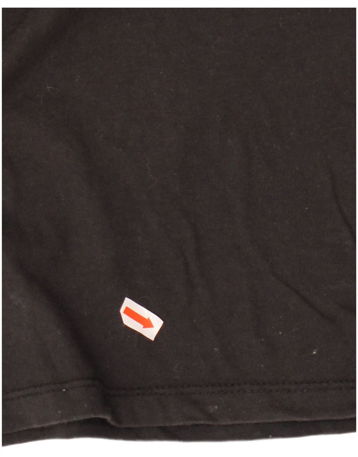 LEVI'S T-shirt top til kvinder UK 6 XS Sort