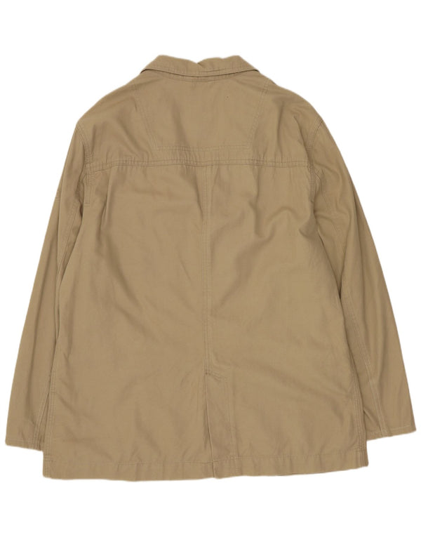 Timberland Herre 3-knaps blazerjakke UK 42 XL Beige Bomuld