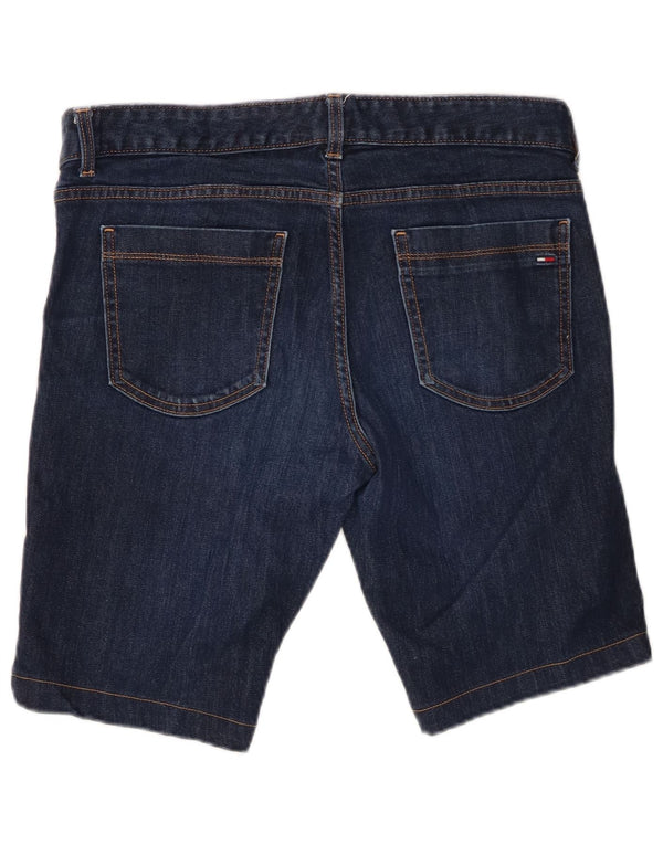 Tommy Hilfiger Dame Denim Shorts US 12 Large W34 Navy Blue