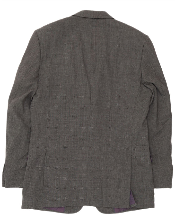 Marks & Spencer Herre 2-knap Regular Fit Blazer Jacket UK 42 Large Grå