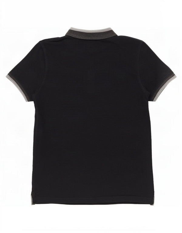 Lyle & Scott Herre poloshirt Medium Sort Colourblock Bomuld