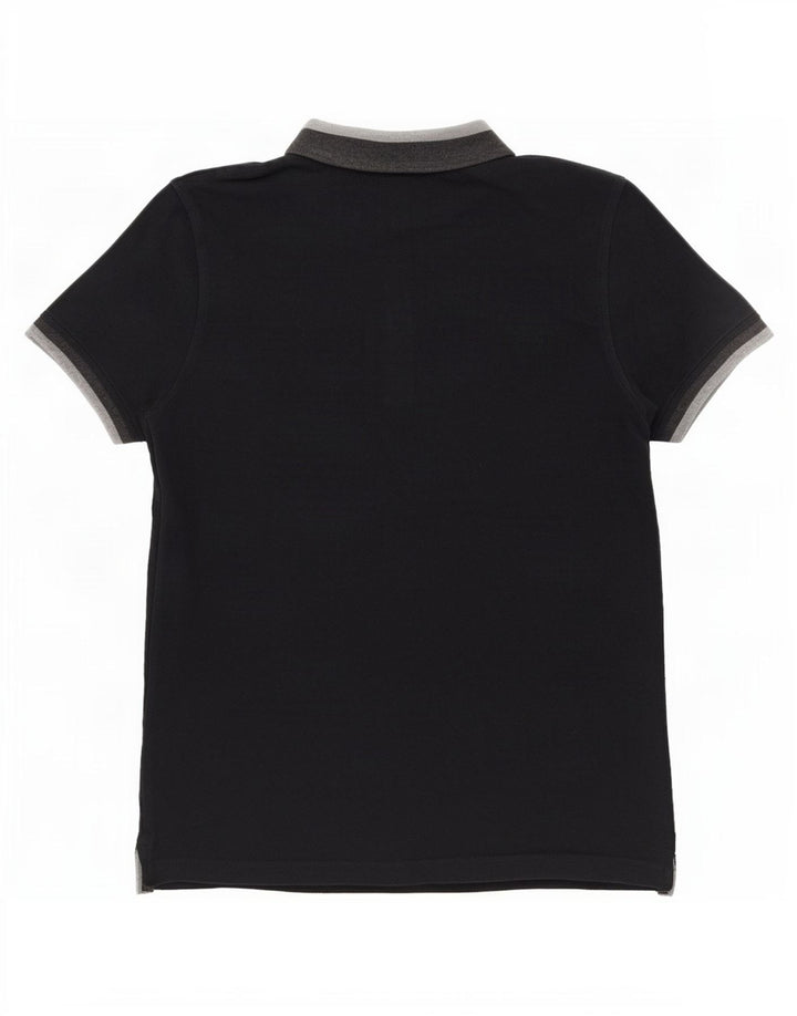 Lyle & Scott Herre poloshirt Medium Sort Colourblock Bomuld