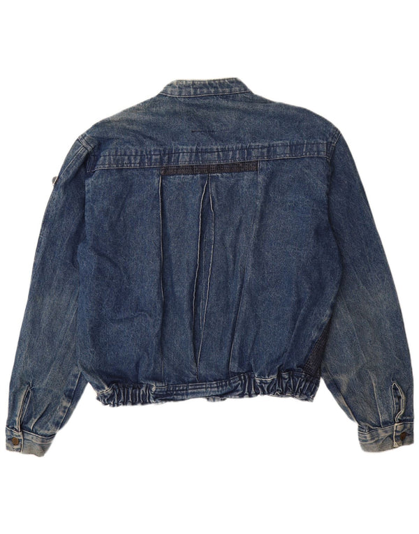 POP 84 Herre denimjakke UK 42 XL Blå Bomuld
