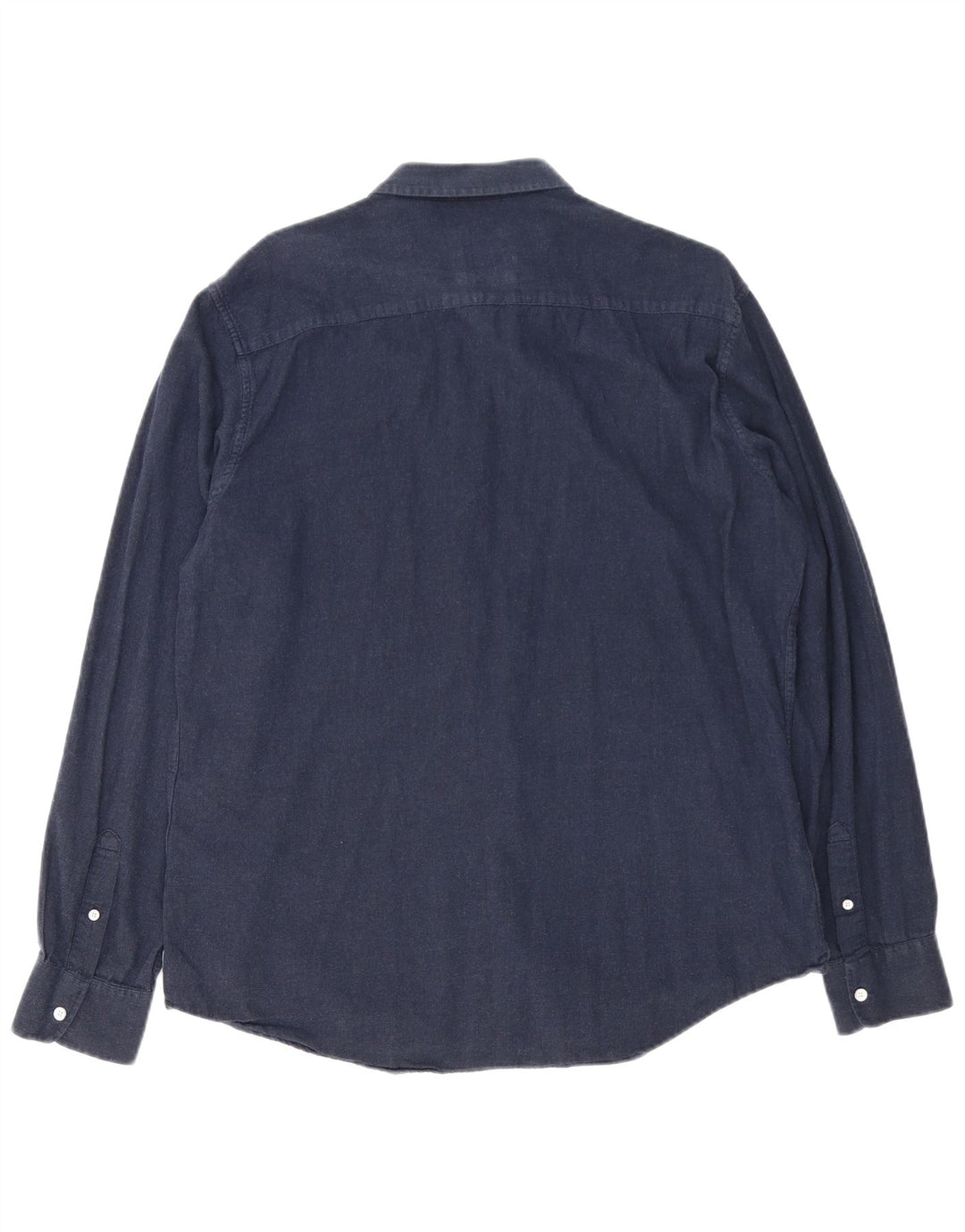 Armani Exchange herreskjorte XL marineblå bomuld