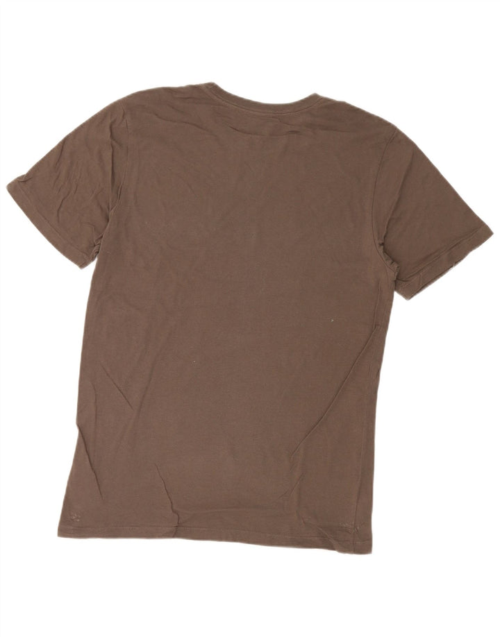 Hurley Herre Grafisk T-Shirt Top Medium Brun Bomuld