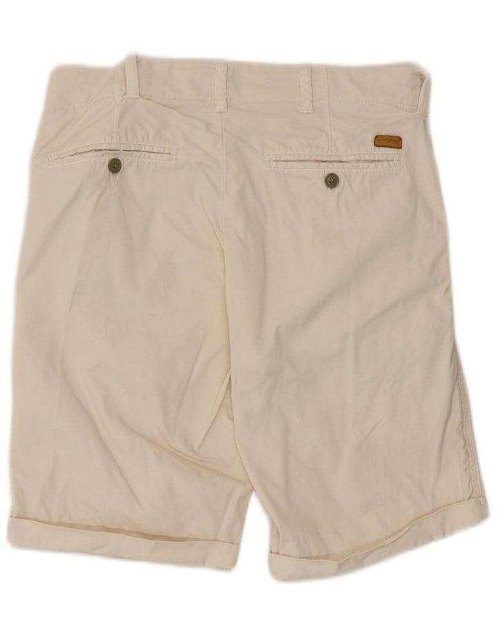 Woolrich Chino Shorts til mænd W29 Små råhvid bomuld