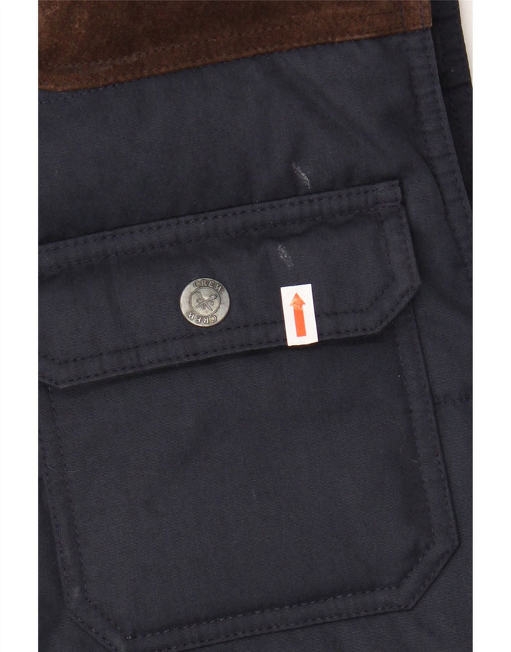 Besætningsbeklædning Herre Polstret Gilet UK 38 Medium Navy Blue Polyester