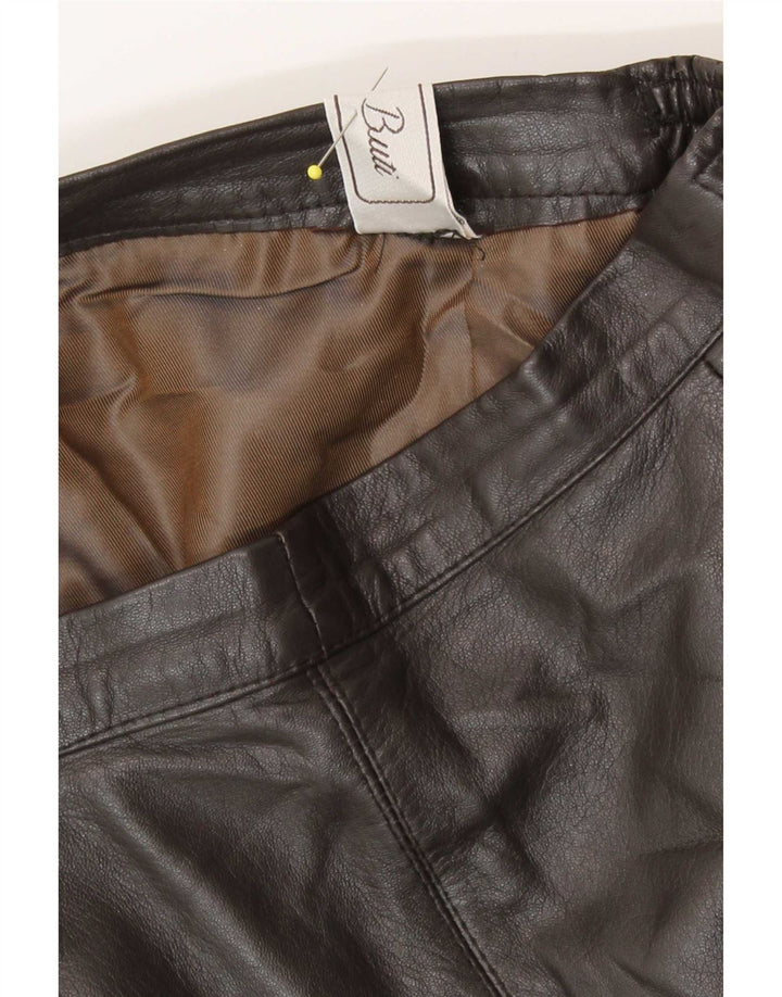 Carla Buti Dame Pencil Skirt IT 44 Medium W28 Brun