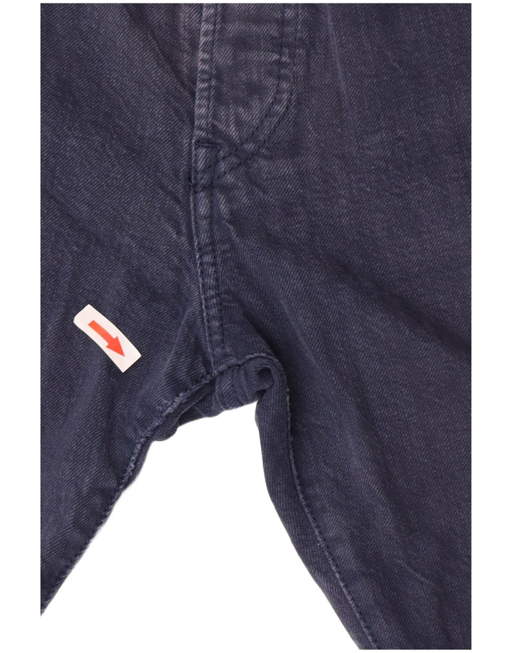 Levi's Herre 501 Straight Jeans W36 L29 Marineblå Bomuld