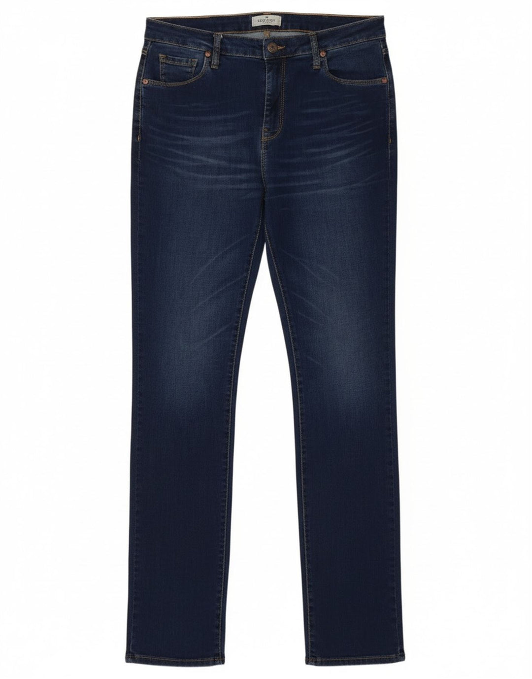Carrera Dame VERONA Slim Jeans IT 44 Medium W30 L34 Marineblå Bomuld