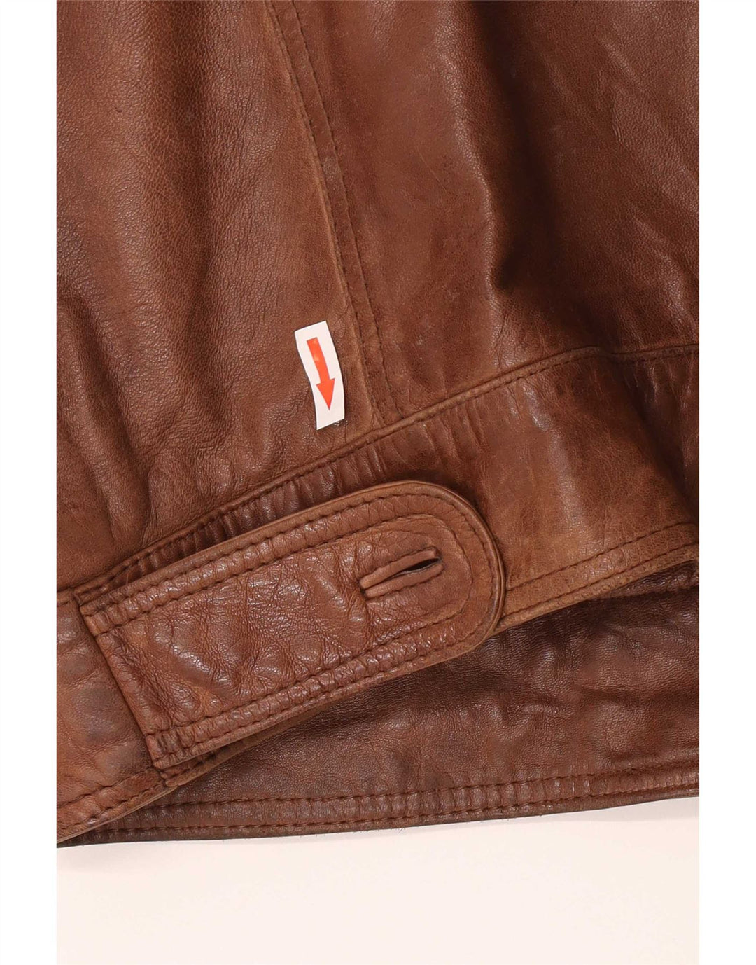 Conbipel Herre Læderjakke IT 54 XL Brun