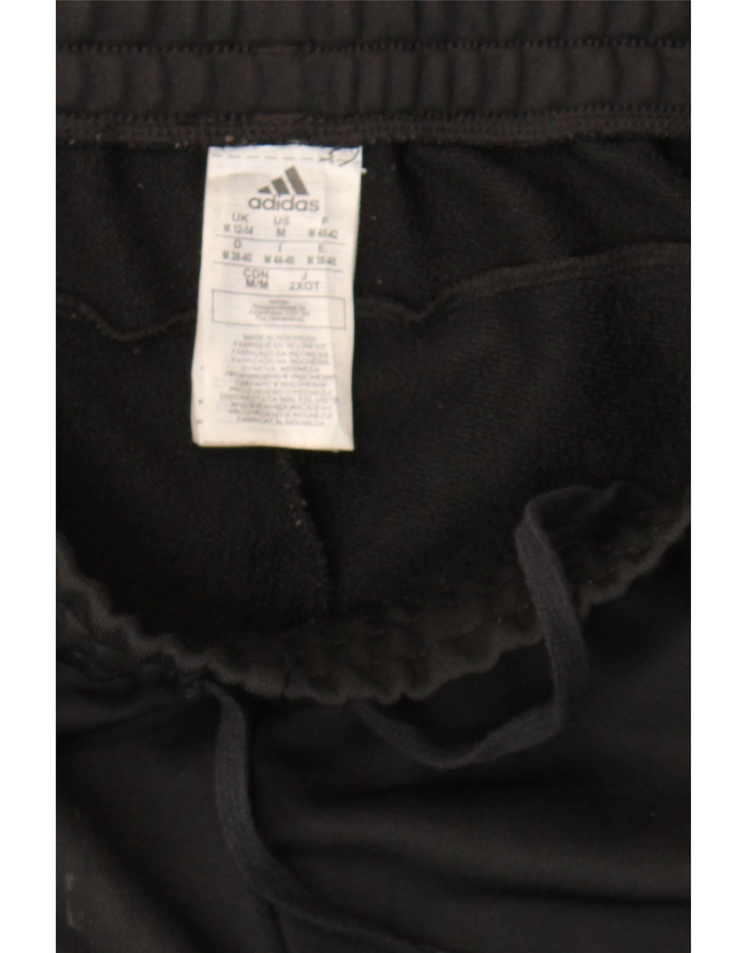 Adidas træningsdragt til kvinder Joggers UK 12/14 Medium Black Polyester