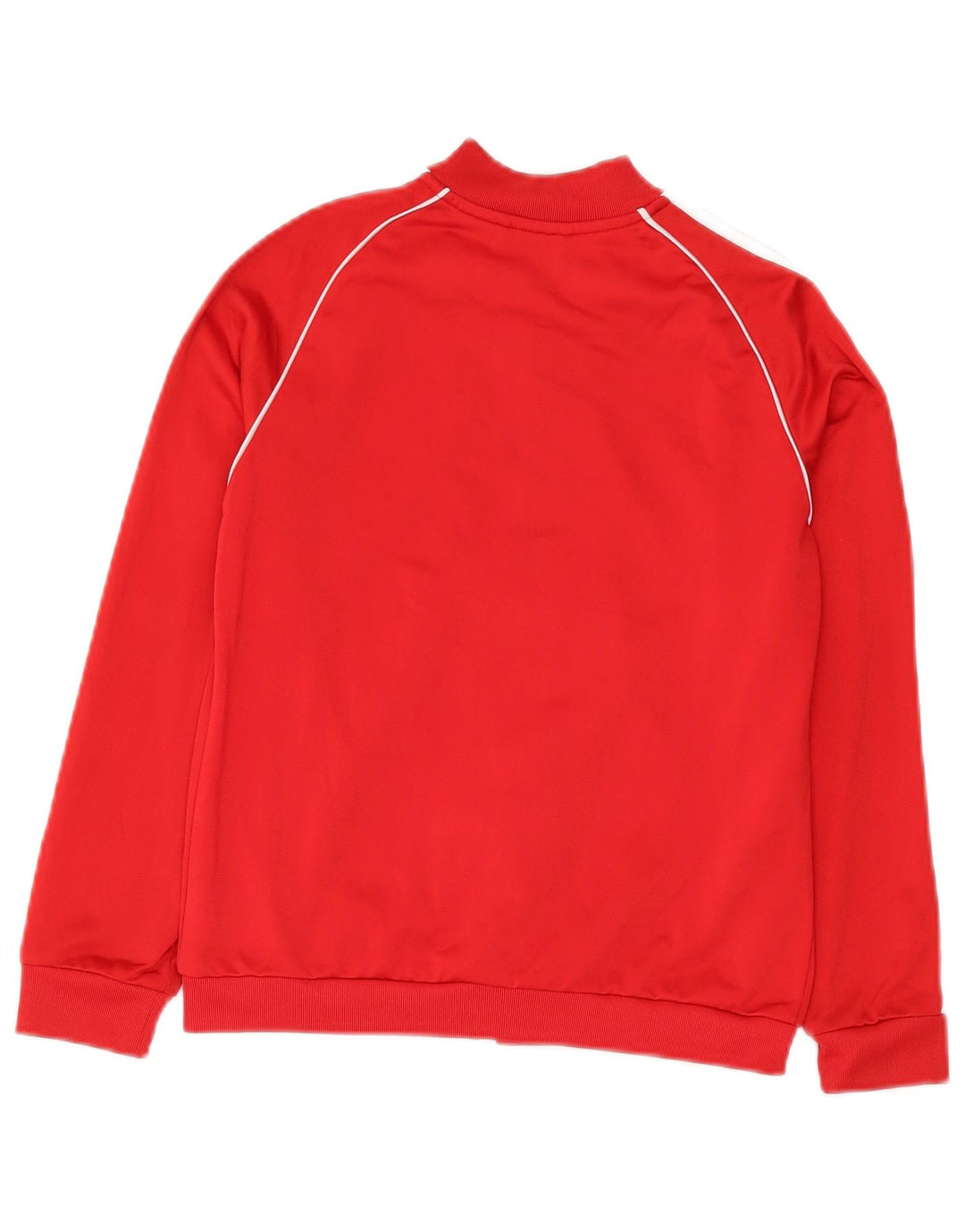 Adidas Drenge Træningsdragt Topjakke 10-11 År Rød Polyester