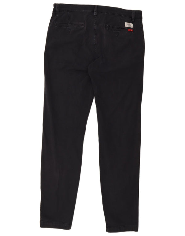 Levi's Herre Standard Fit Tapered Chino Bukser W34 L34 Marineblå
