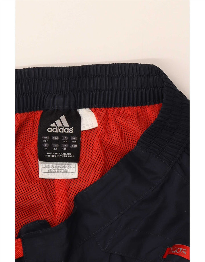 Adidas Boys Capri træningsdragt bukser 13-14 år marineblå polyester