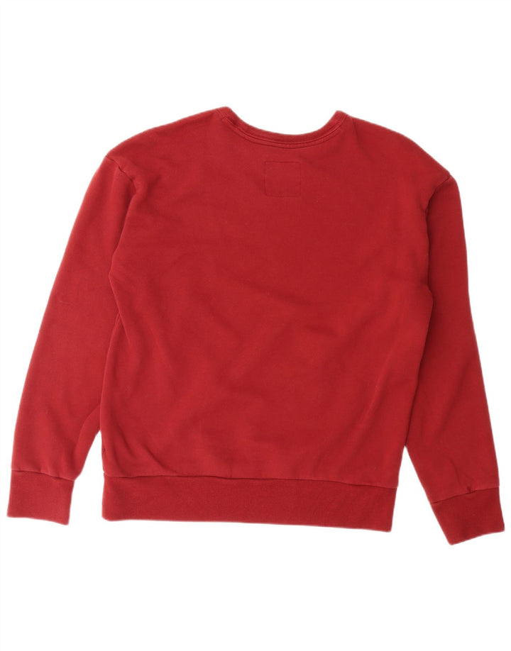 Hollister Sweatshirt-trøje til mænd Medium Rød Bomuld