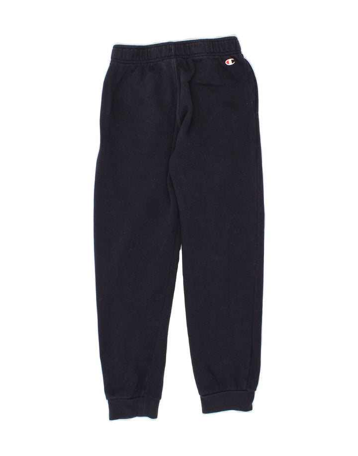 CHAMPION Boys Tracksuit Trousers Joggers 9-10 Years Medium Navy Blue Vintage Champion and Second-Hand Champion from Messina Hembry 