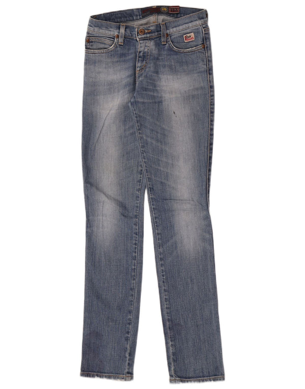 Roy Rogers Dame Slim Jeans IT 41 Small W27 L32 Blå Bomuld