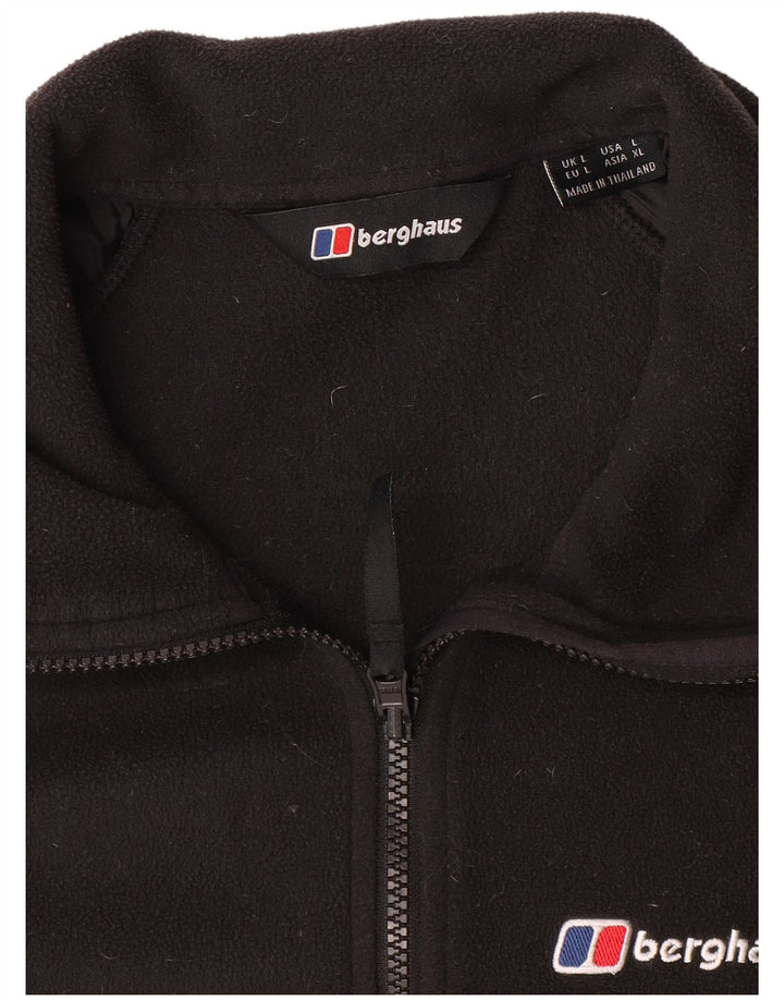 Berghaus Herre Fleecejakke UK 40 Stor Sort Polyester