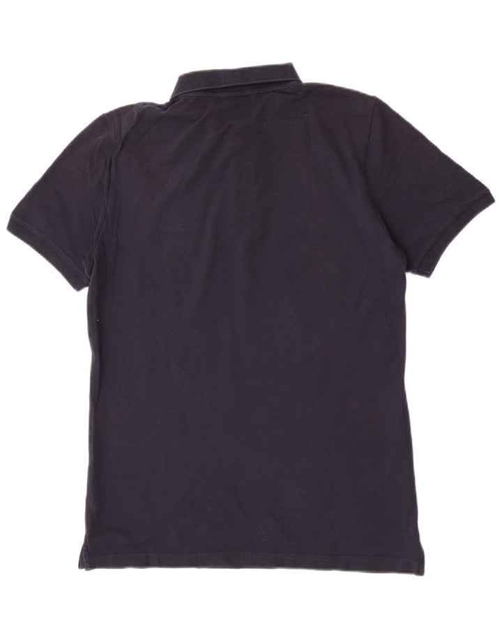 Sundek Herre poloshirt Stor marineblå bomuld