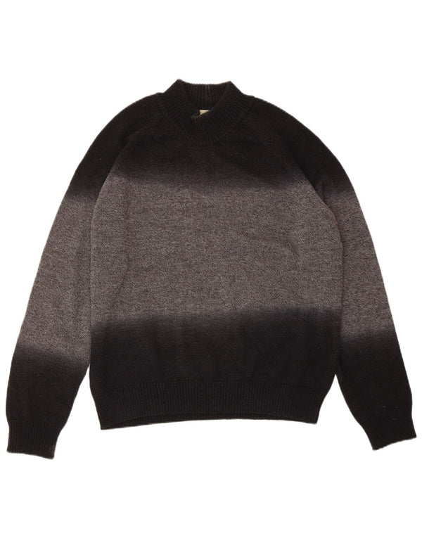 ARMANI COLLEZIONI Dame Turtle Neck sweater IT 54 3XL Sort