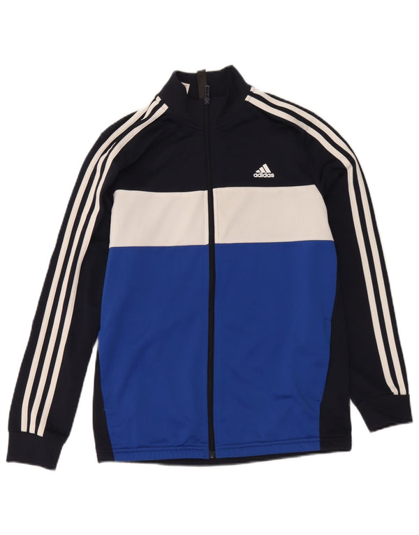 Adidas Træningsdragt Topjakke til drenge 13-14 år Blå Colourblock Polyester