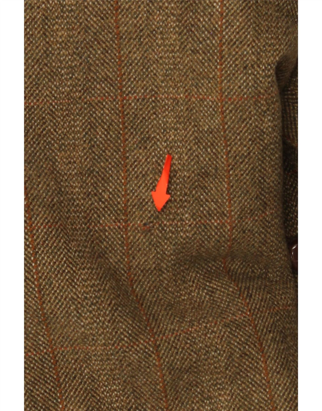 HUSKY Overfrakke til mænd IT 48 Mellembrun sildeben