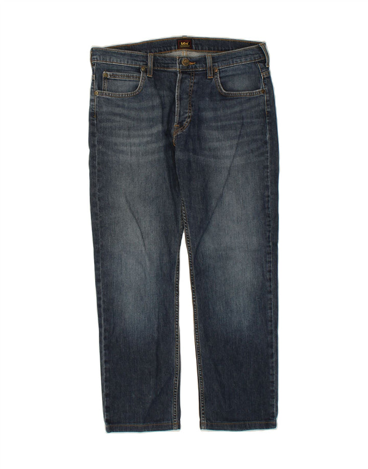 LEE Womens Powell Straight Jeans W33 L26 Blue Cotton Vintage Lee and Second-Hand Lee from Messina Hembry 