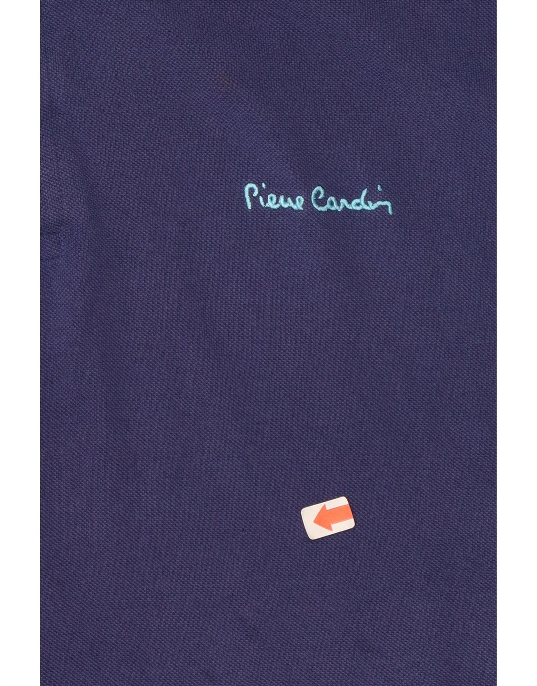PIERRE CARDIN Mens Polo Shirt Large Navy Blue Cotton Vintage Pierre Cardin and Second-Hand Pierre Cardin from Messina Hembry 