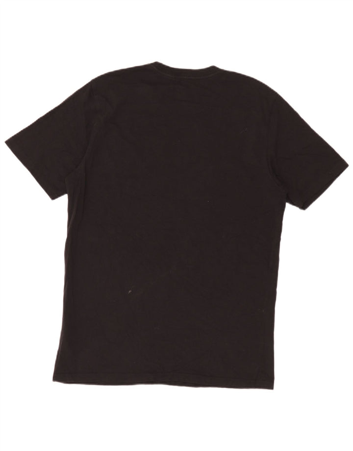 Carhartt Herre grafisk T-shirt Top Medium Sort Bomuld