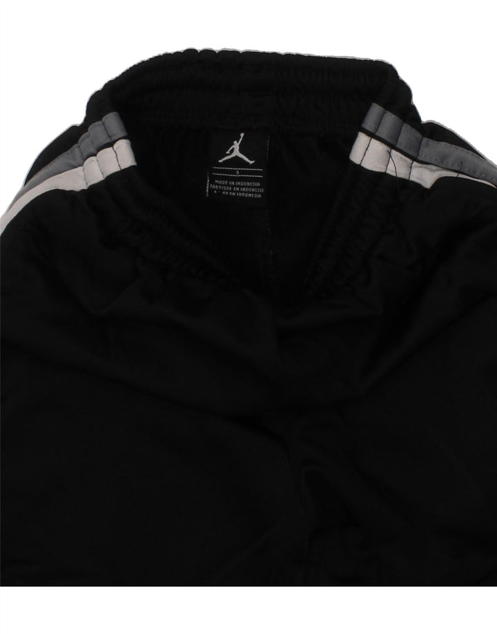 JORDAN Boys Tracksuit Trousers 4-5 Years Black Polyester Vintage Jordan and Second-Hand Jordan from Messina Hembry 