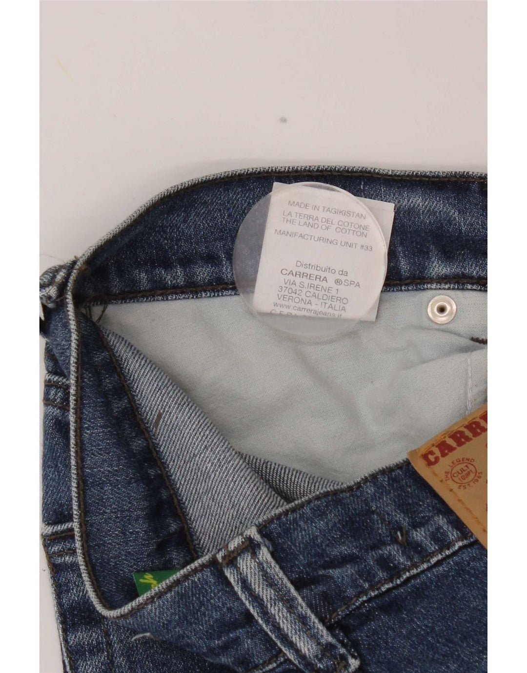 Carrera Herre 702 Straight Jeans W31 L34 Blå Bomuld