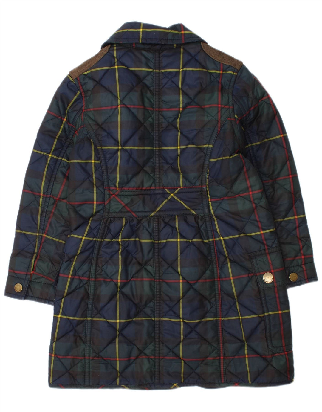 Ralph Lauren piger quiltet jakke 3-4 år marineblå ternet