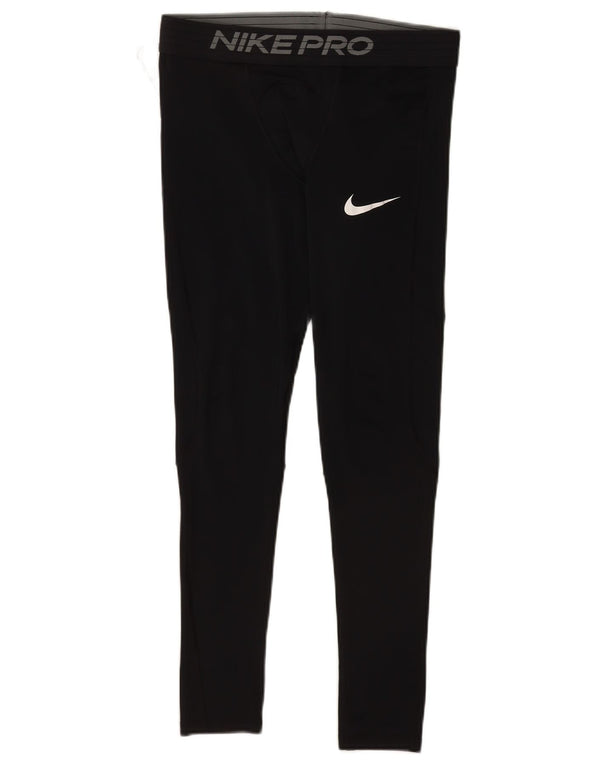 Nike Herre Tight Fit Grafiske Leggings Large Sort