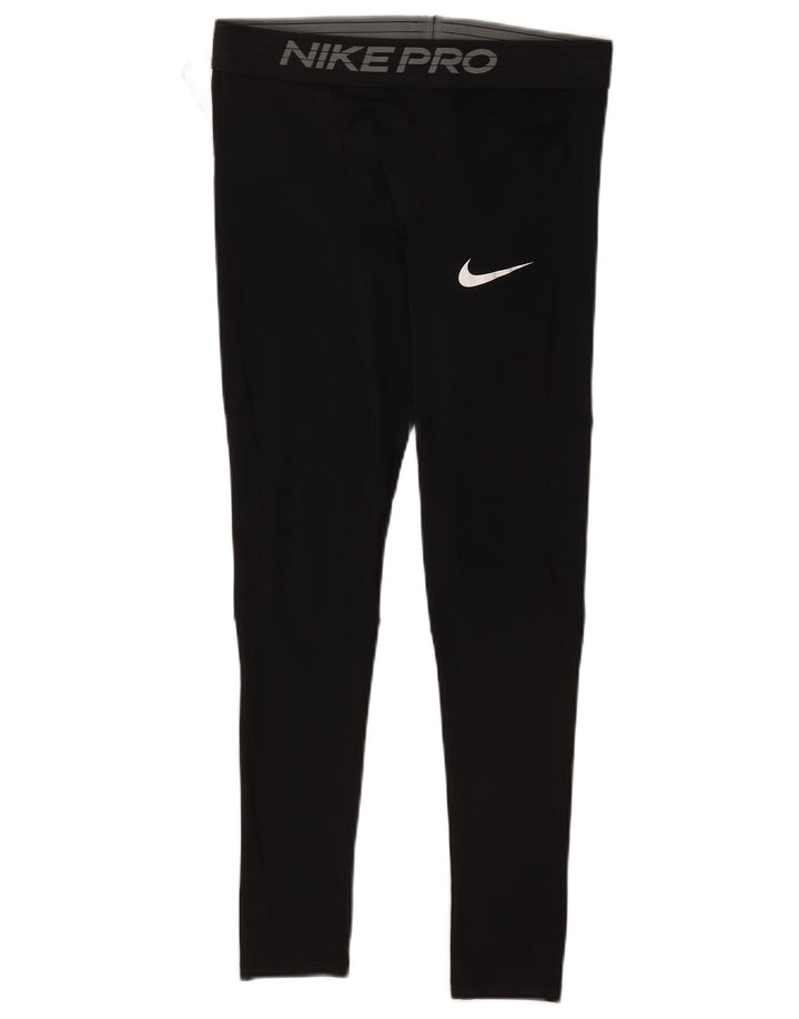 Nike Herre Tight Fit Grafiske Leggings Large Sort