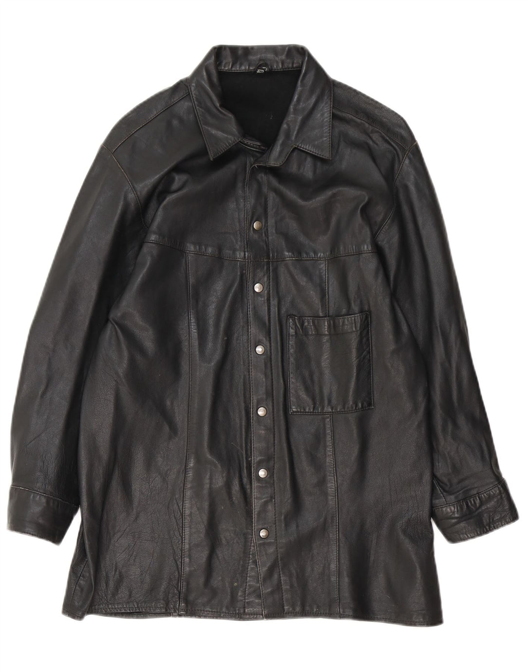 Vintage herre læderjakke UK 38 Medium Black